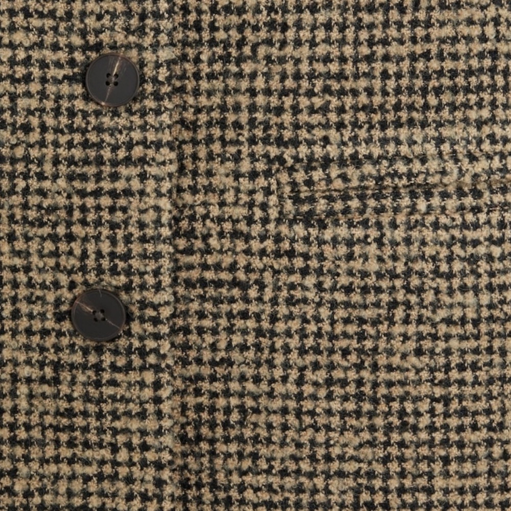 🤎🖤 NWT Mango Tweed Blazer and Skirt Set - Picture 5 of 10